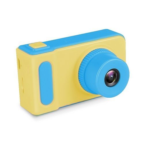 מצלמה דיגיטלית כחול צהוב